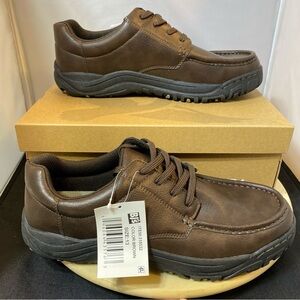 NEW!! Eddie Bauer Men's Langley Brown Loafers Shoes Size 13M